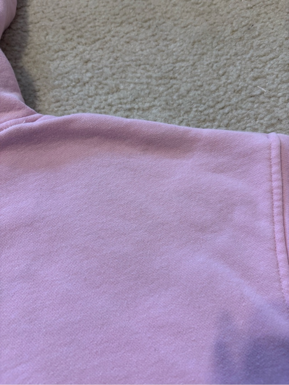 White Fox Boutique Light Pink Hoodie - Picture 5 of 5